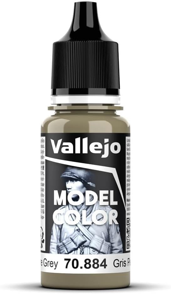 Matte Stone Grey Watercolor Paint, 17ml – Perfect for Metal, Plastic & Stone