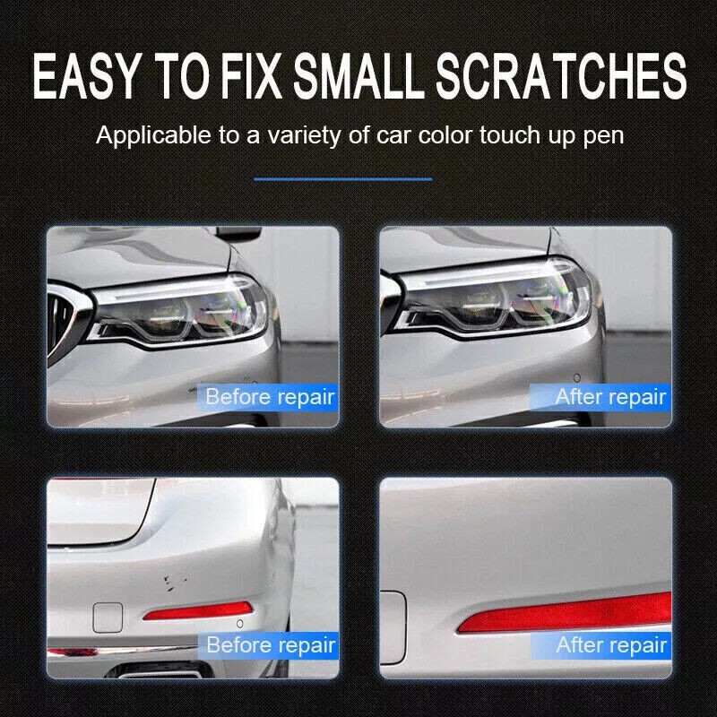 40 Color DIY Auto Paint Repair Pen Fit Car Clear Scratch Remover Touch Up Pens