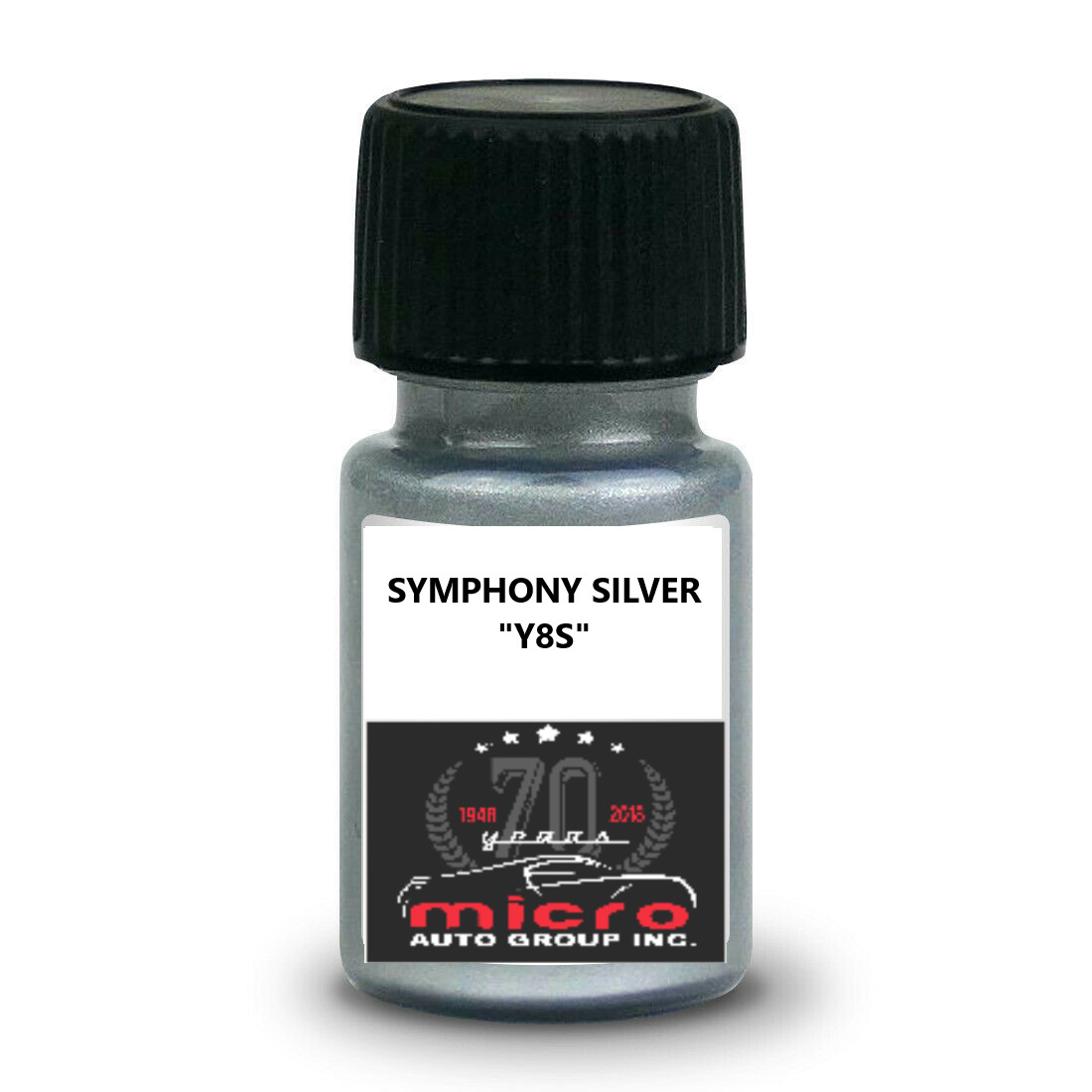Silver Y8S Touch up Paint Kit With Brush 2 Oz For KIA / Hyundai SHIPS TODAY