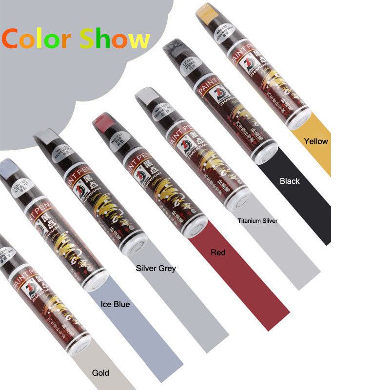 Auto Car Coat Paint Pen Touch Up Scratch Clear Repair Remover Colors Tool