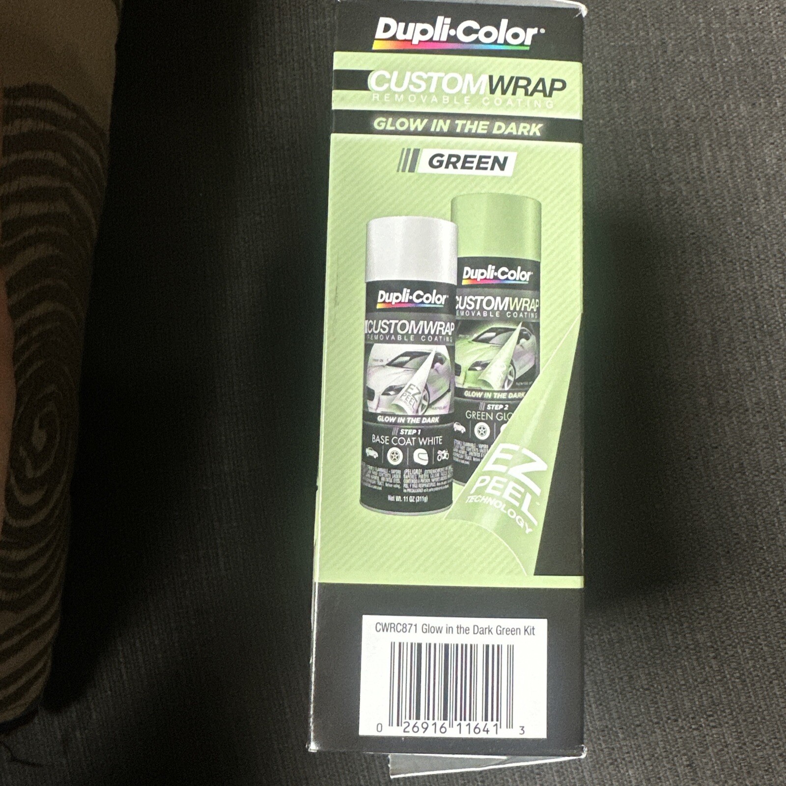 Duplicolor CWRC871 Custom Wrap Glow in the Dark Green Kit – Removable Coating