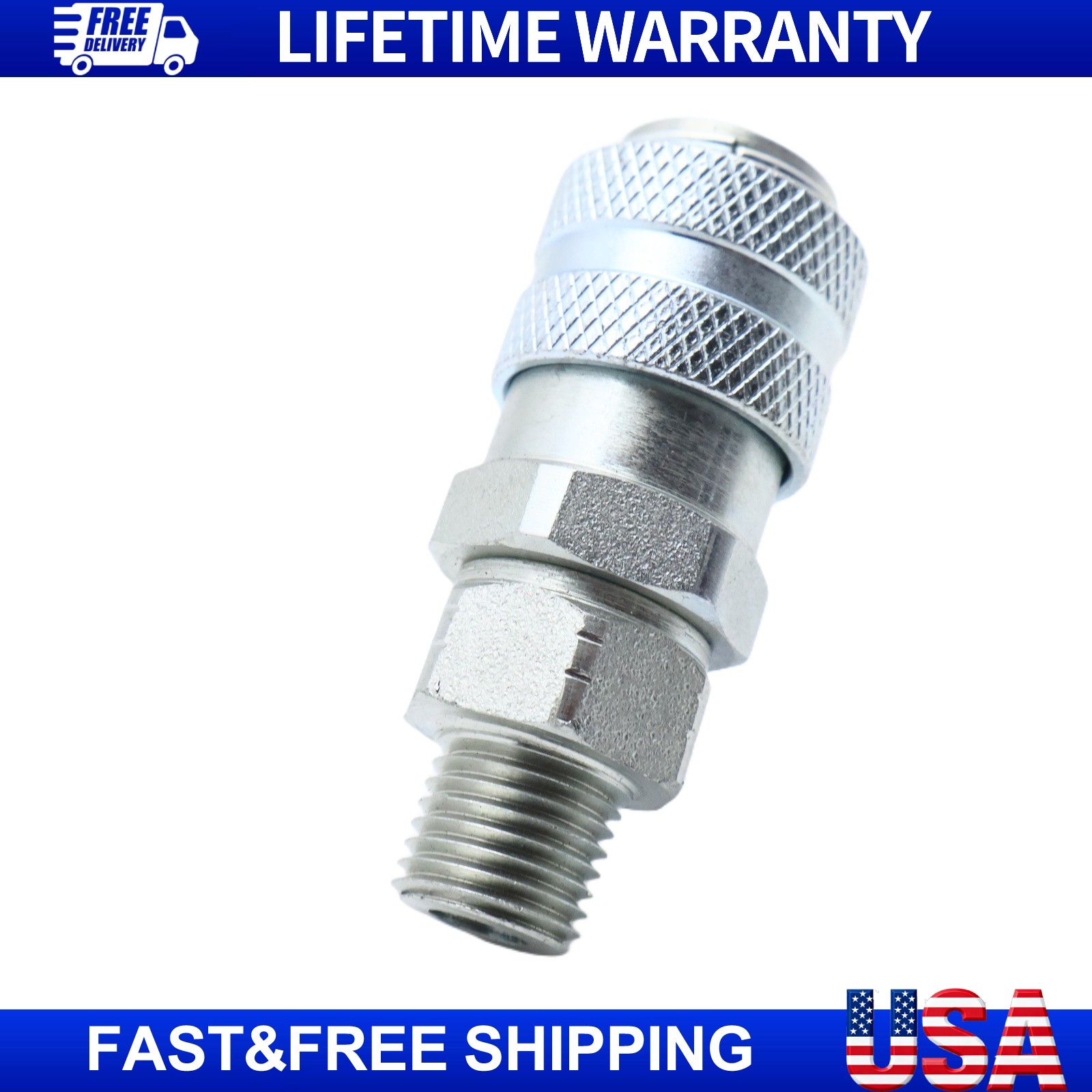 Fuel Line Coupler Disconnect Fitting For Detroit Diesel Tool 5869-1 J-47912-QC