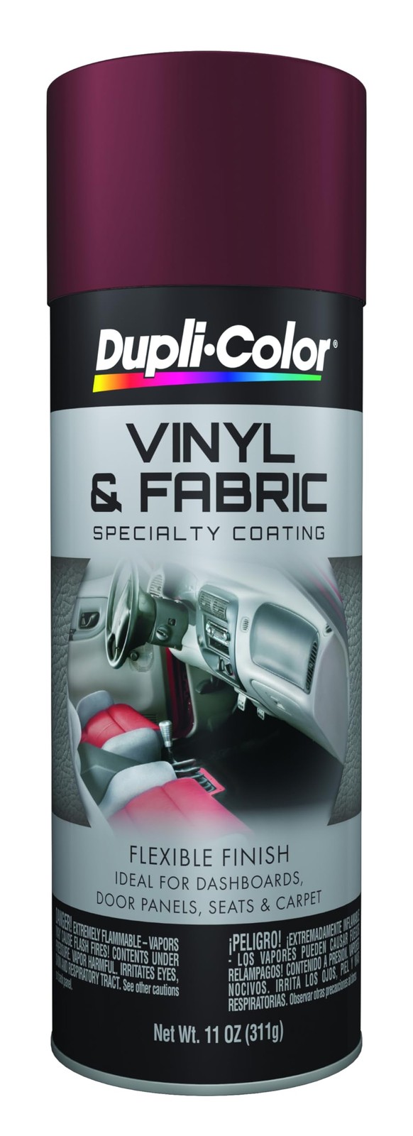 Dupli-Color HVP110 Vinyl and Fabric Coating 11 Ounce (Pack of 1), Burgundy
