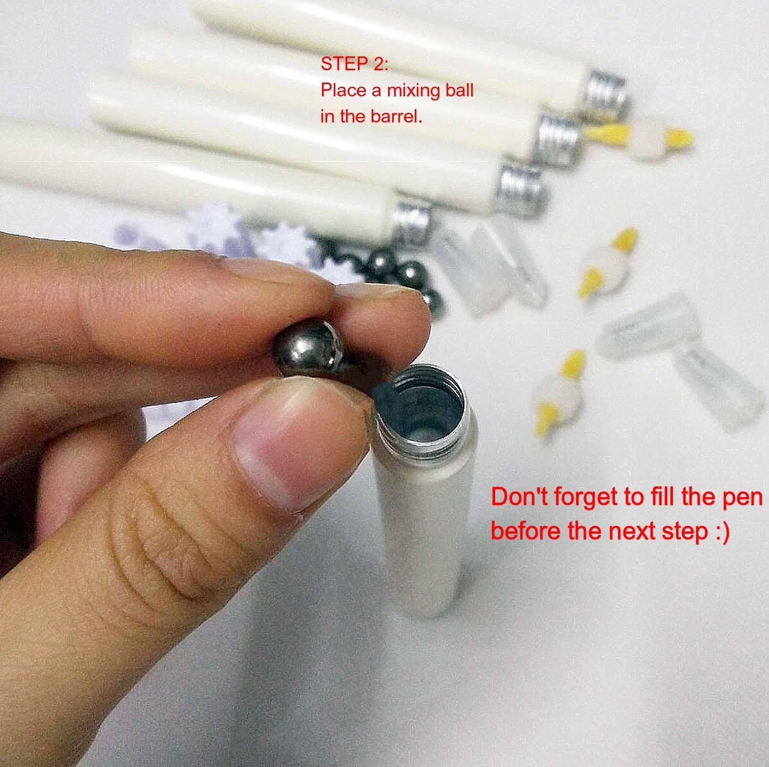2 Refillable Wood Stain Pens – Chisel Tip Scratch Repair for Furniture, Cabinets