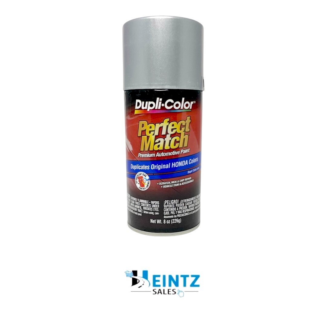 Duplicolor BHA0971 Perfect Match Honda Satin Silver Metallic NH623M 8oz Aerosol