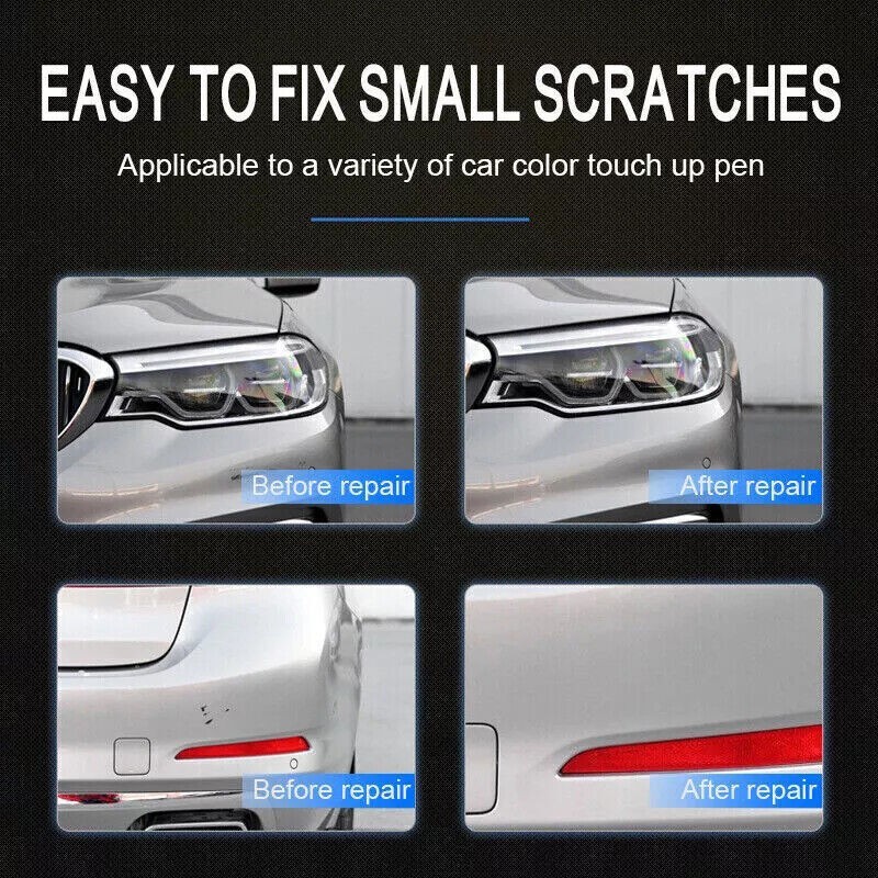 40 Colors DIY Auto Paint Repair Pen Car Clear Scratch Remover Touch Up Pens USA