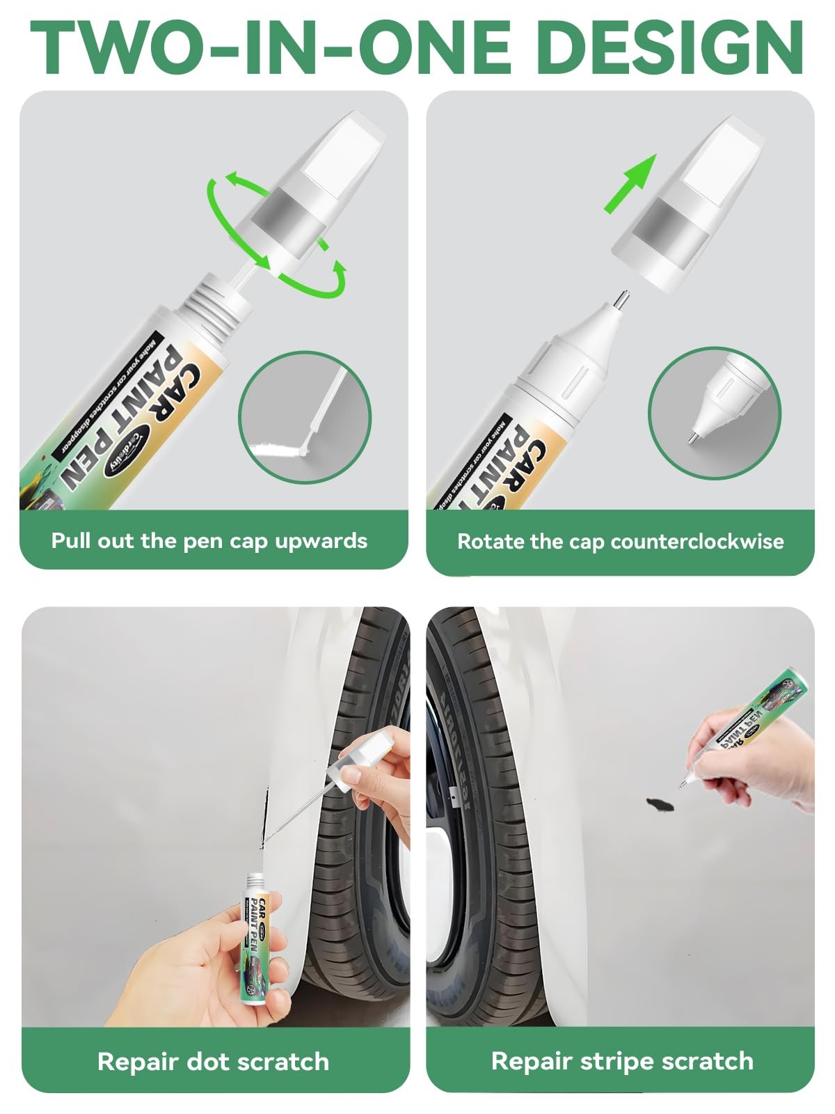 Toyota Lunar Rock 6X3 Car Touch Up Paint Pen Automotive Scratch Remover Tool