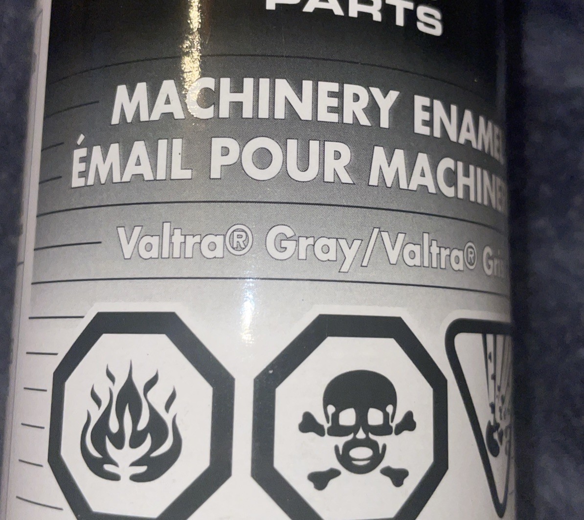 Agco Paint Machinery Enamel Protects Against Rust Aerosol Spray Valtra Gray New