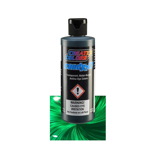 Createx Candy₂O EmeraldGreen 4oz (120ml) Automotive Airbrush Paint
