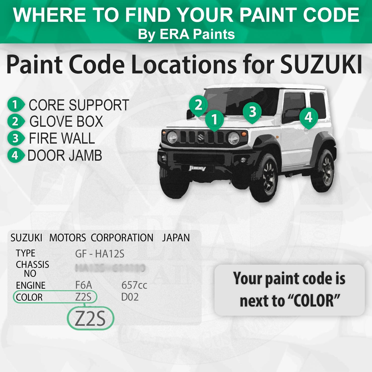 SUZUKI Y05 – Medium Blue Metallic OEM Match Touch Up Spray Paint Kits