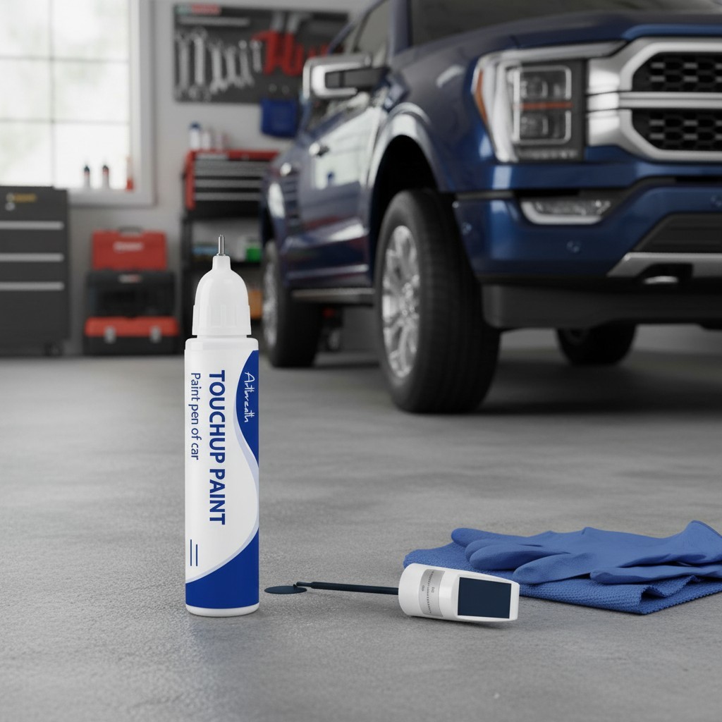 Touch-Up Paint 0.4 Fl Oz, 1 Pack for F-150 Ford Antimatter Blue Metallic HX