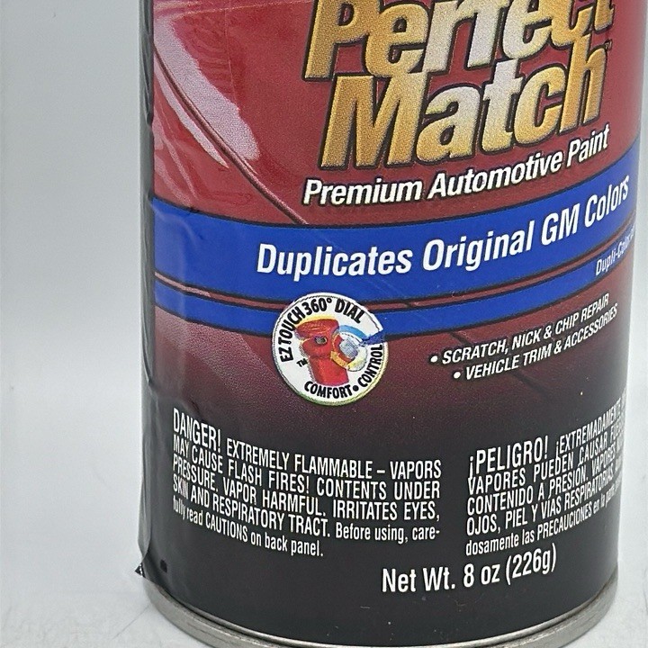 DUPLI-COLOR BGM0387 Perfect Match Pure White GM Touch Up Paint 8oz NEW