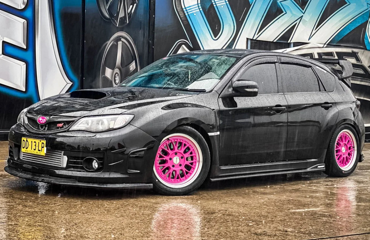 Pink +Primer Spray Paint for Custom Car Wheels Rim Alloy Steel Aluminum Coating