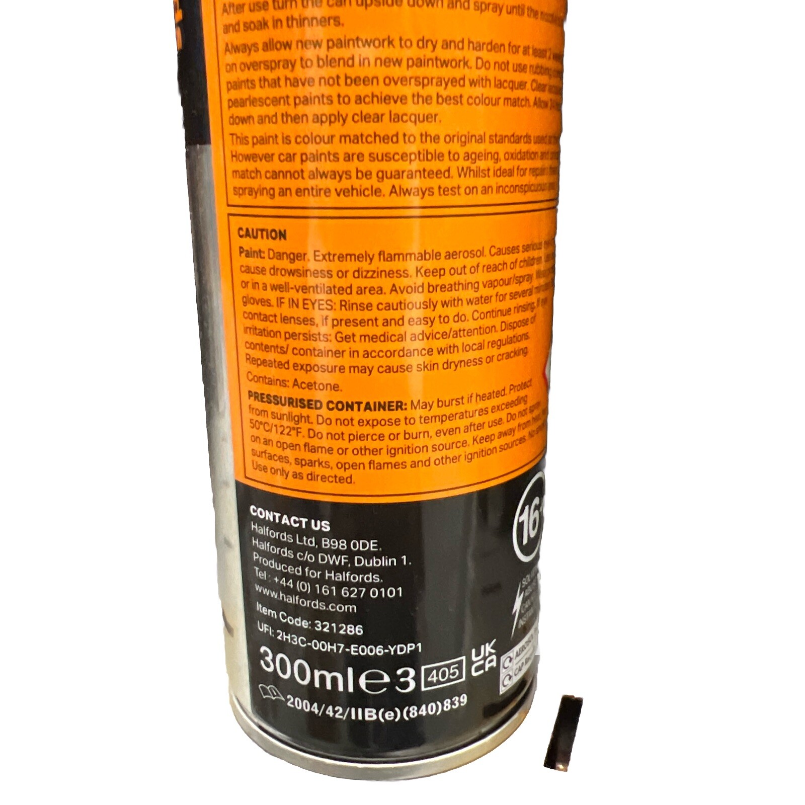 LAND ROVER STORNOWAY GREY IV METALLIC SPRAY PAINT 300ML CANS HALFORDS x 2