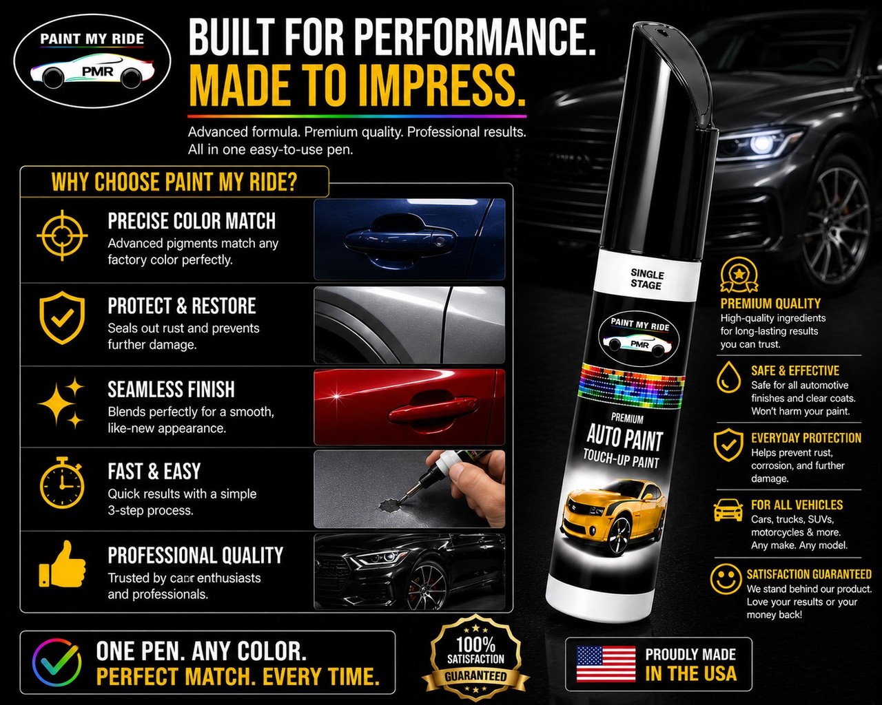 Single Stage Pen for 2001 Fiat Giallo Exploit 237