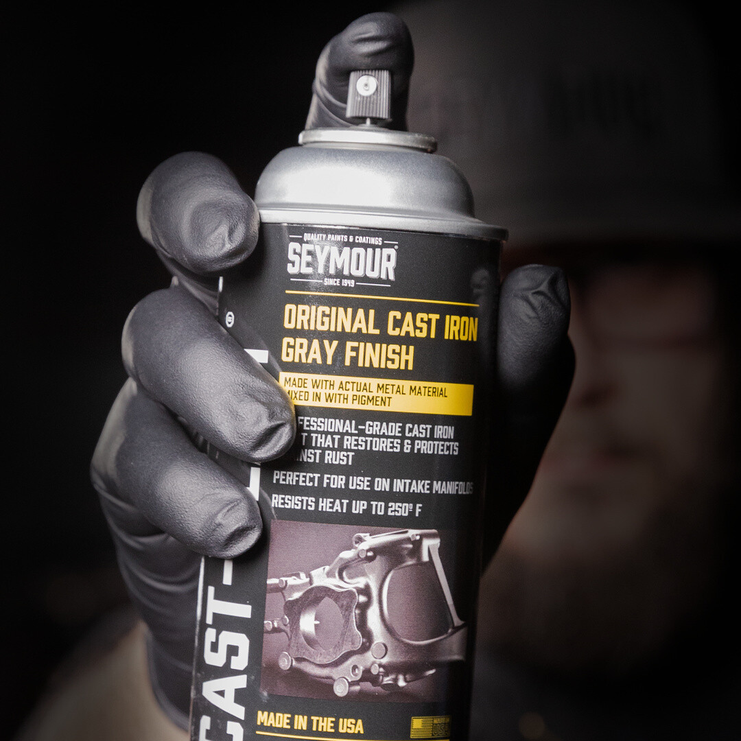 Seymour CA16-48 Cast-Blast Specialty Coating with Metal Paste in 12 OZ