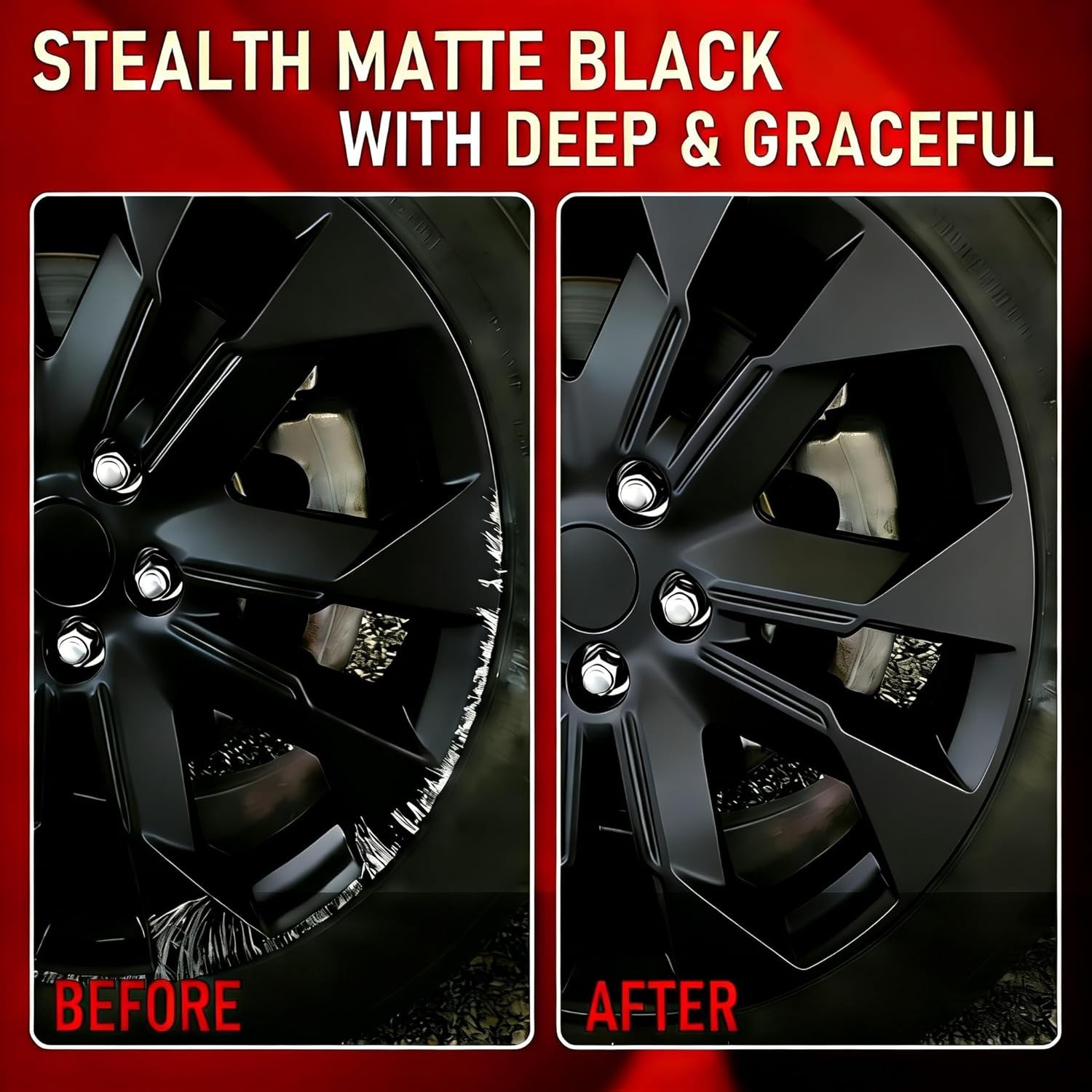 Matte Black Rim Touch-Up Paint Pen – Waterproof & Rust Resistant Enamel Solution