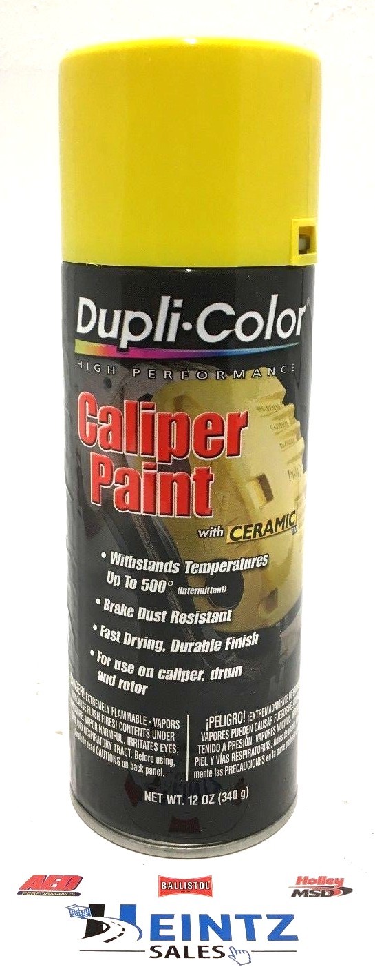Duplicolor BCP101 Caliper Enamel Paint w/ Ceramic Yellow Color-12 oz Aerosol Can