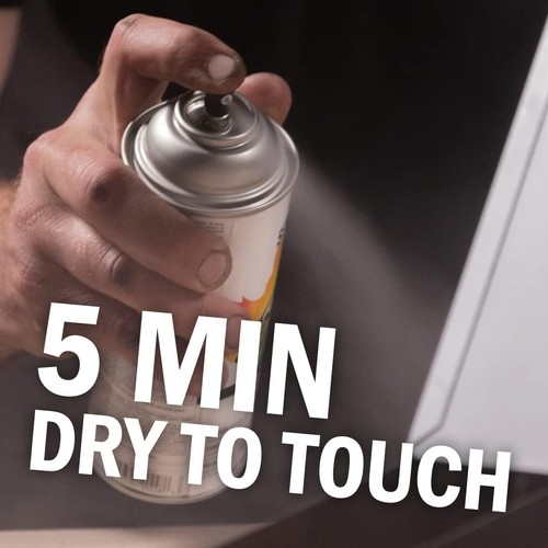 Seymour 98-24 Spruce Enamel Satin Black Spray Paint, 12 oz Aerosol Can