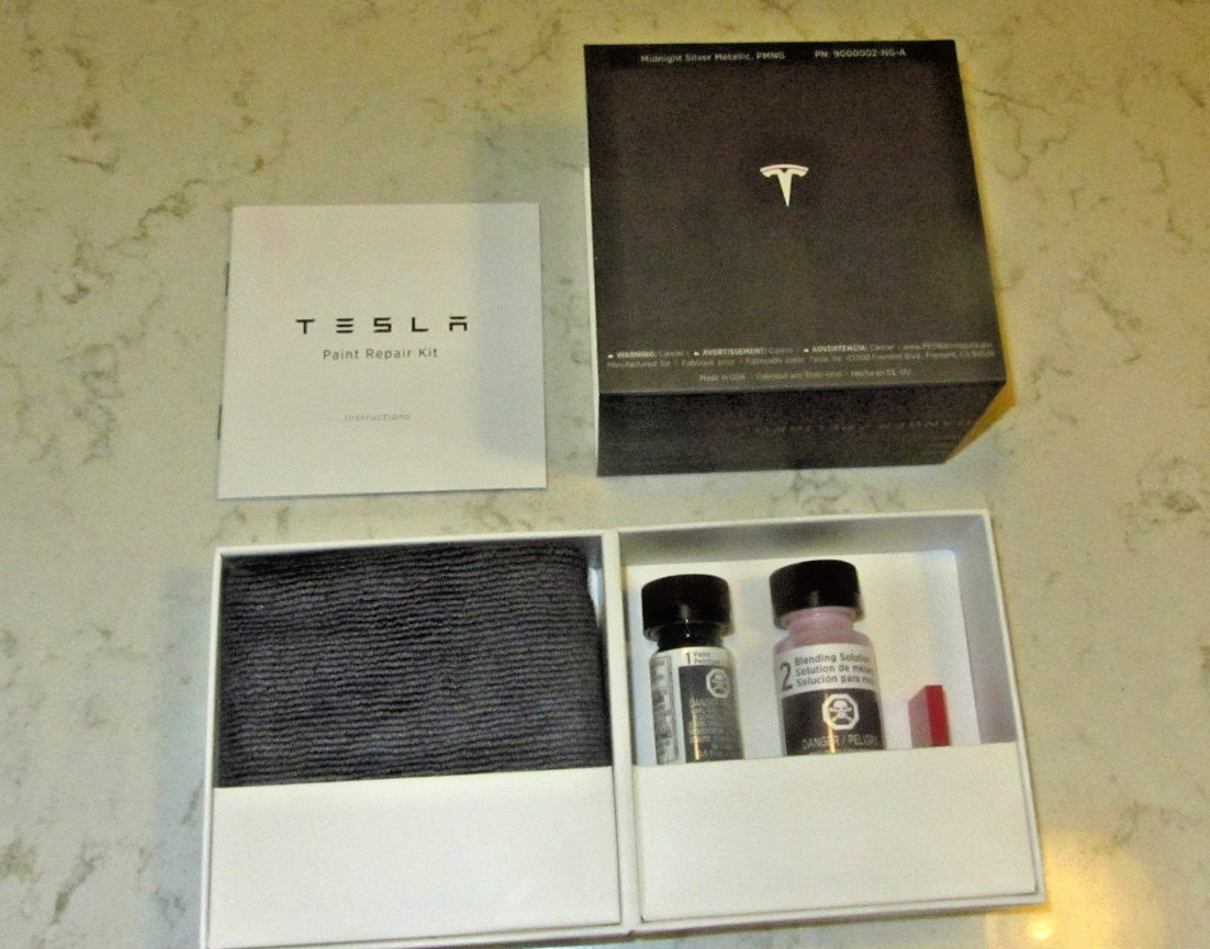 NEW Tesla Paint Repair Kit – Midnight Silver Metallic PMNG – OEM 9000002-NG-A