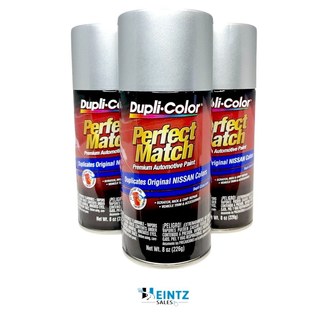 Duplicolor BNS0598 Perfect Match Nissan Silver Mist Metallic K12 – 8oz (3 PACK)