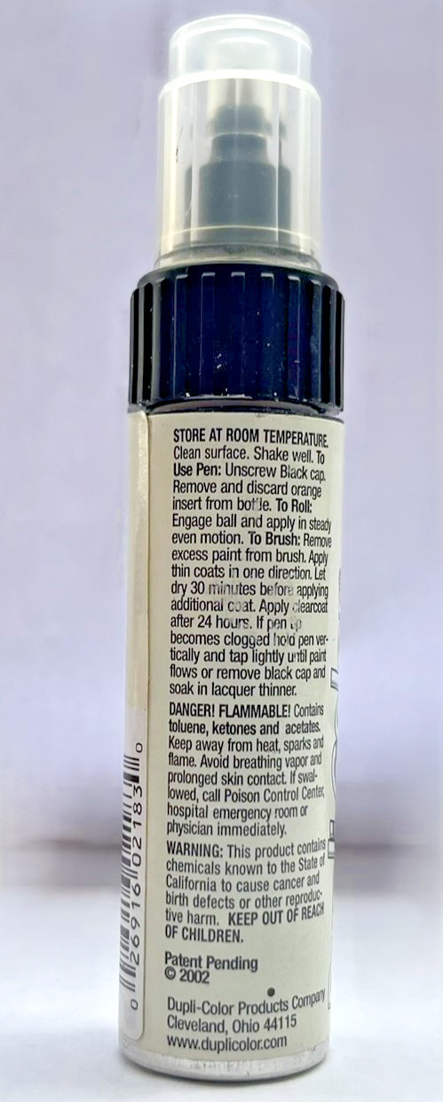 Dupli-Color Super White II TY 01556 Scratch Fix 2 In1 Paint Applicator~40 Toyota