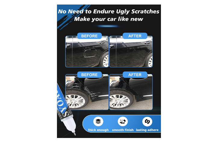 Car Paint Pen Scratch Repair Rust Stop Quick Easy Fix Cars Scratches Bumper Chip