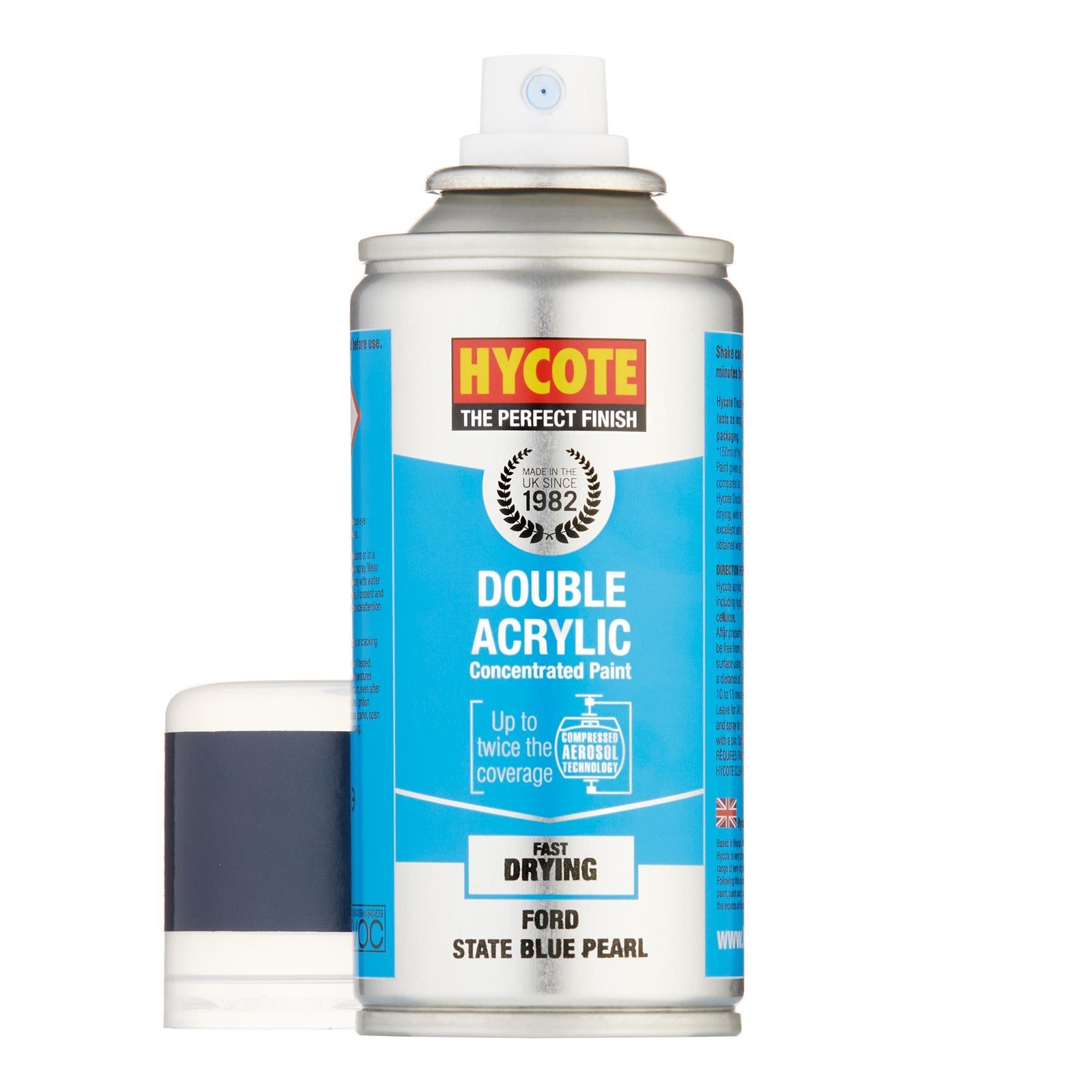 Hycote Colour Spray Paint XDFD237 Ford State Blue (Pearlescent) 150ml
