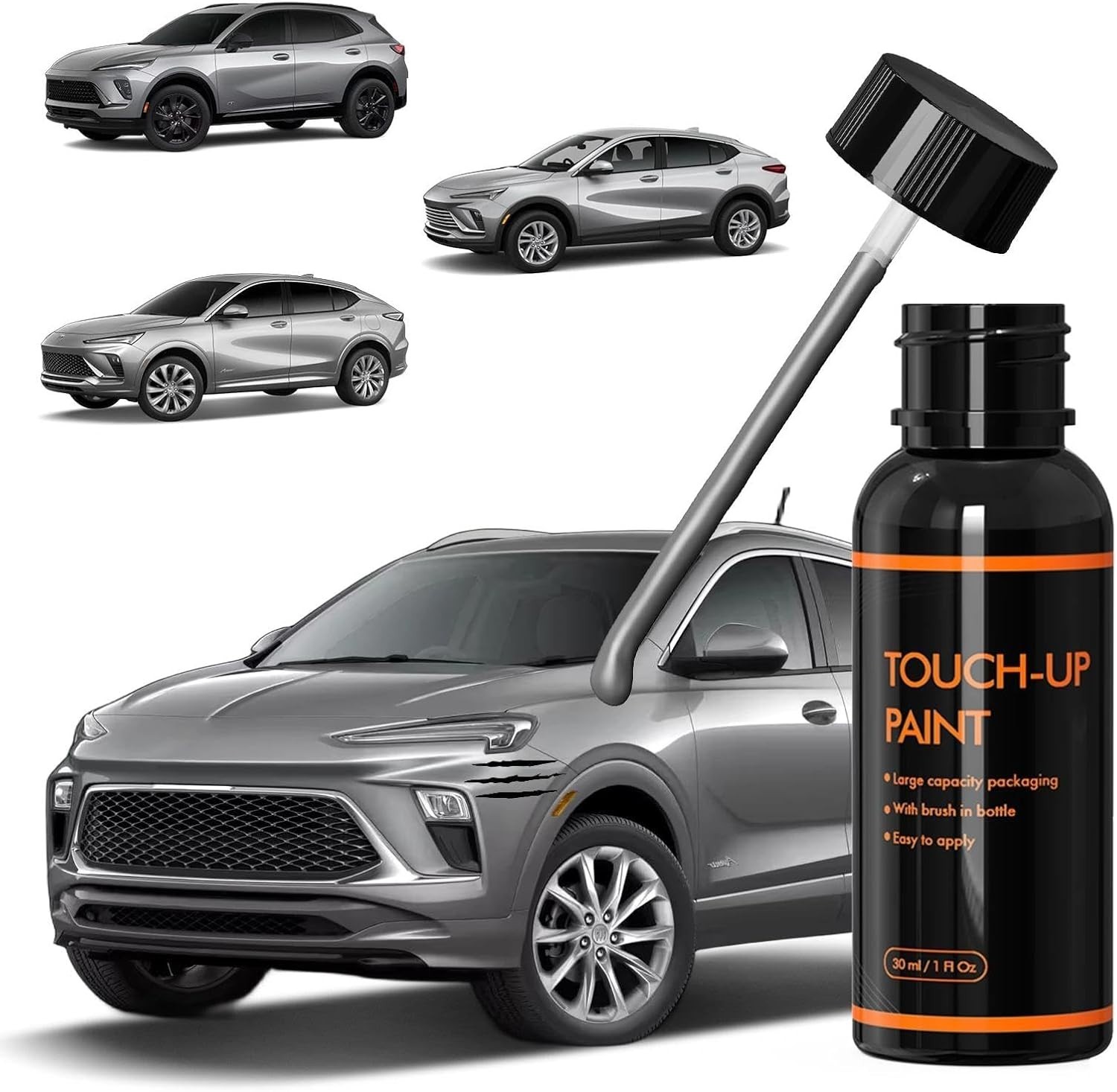 Moonstone Gray Car Paint Scratch Repair Kit for Buick – Rust Resistant Formula