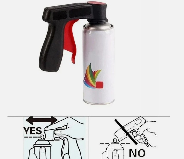 Universal Spray Can Gun Trigger Handle Pistol Grip for Aerosol Paint Cans