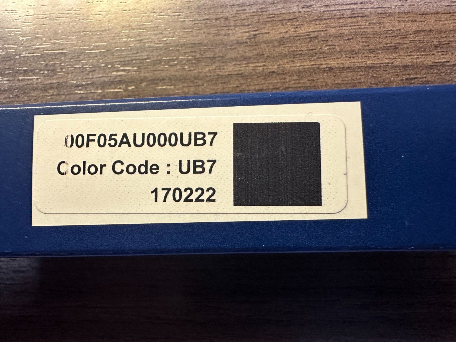 NEW OEM HYUNDAI Touch Up Paint Pen – Paint code “UB7” “MOONLIGHT CLOUD”