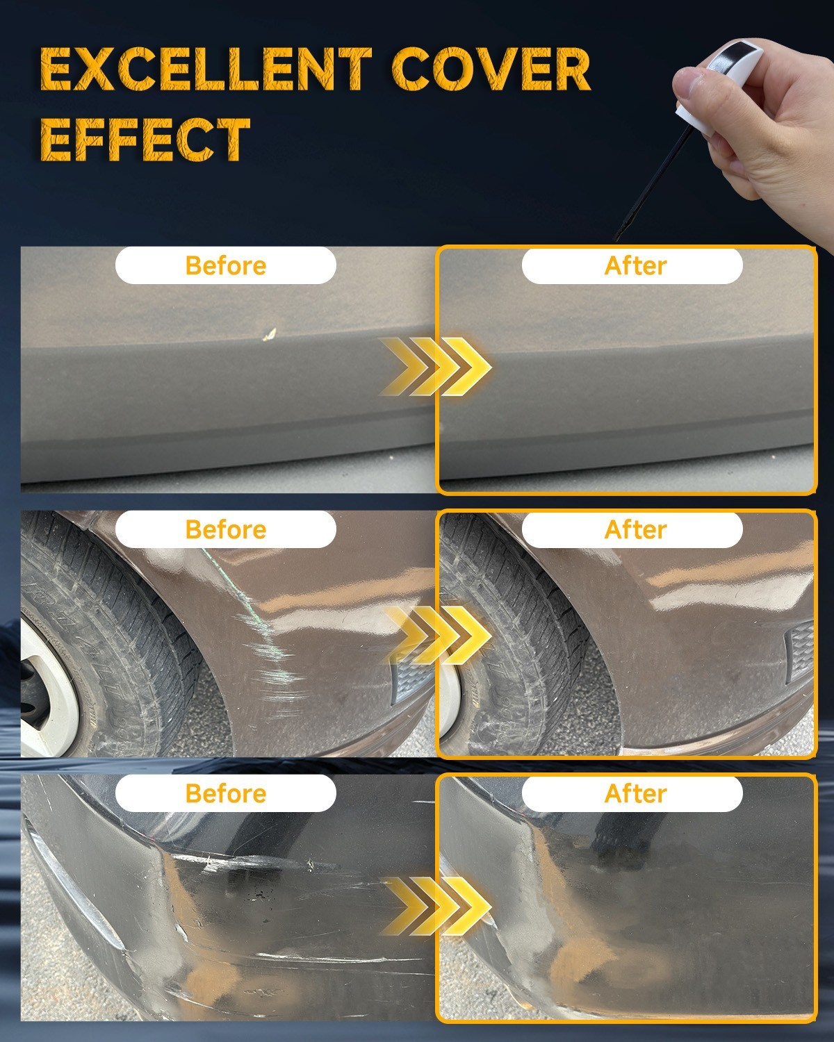 BIOOICH Touch Up Paint for Mercedes-benz Car Chip and Scratch Repair