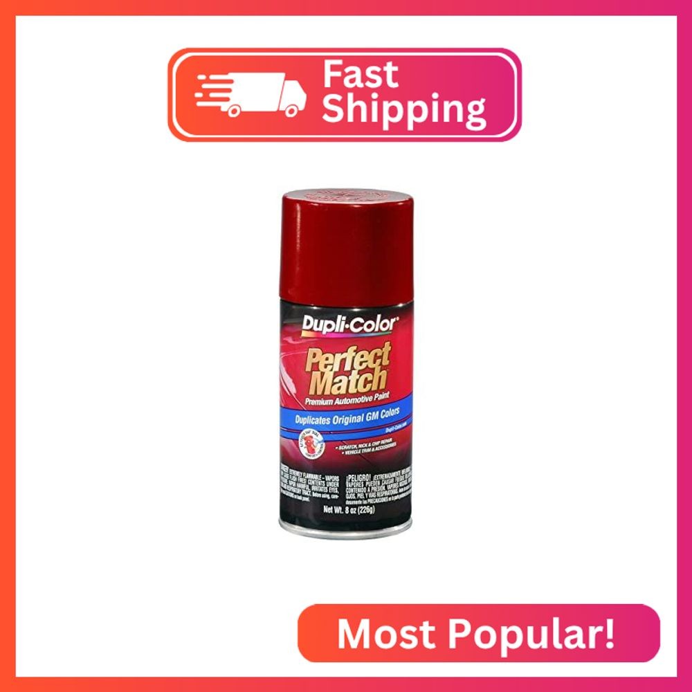 Dupli-Color Perfect Match Premium Automotive Paint, Dark Cherry (M), 8 oz