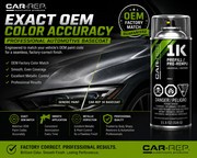 CAR-REP Basecoat Aerosol for 2020 Mercedes Digital White 144, 9144