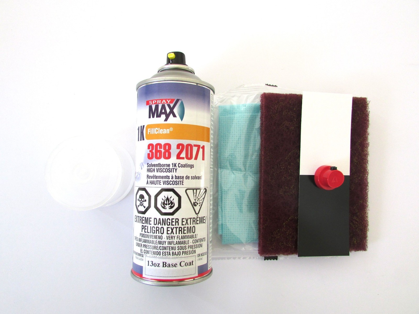 Spray Can Paint Kit For Mazda Color 20D Silver Gray Metallic