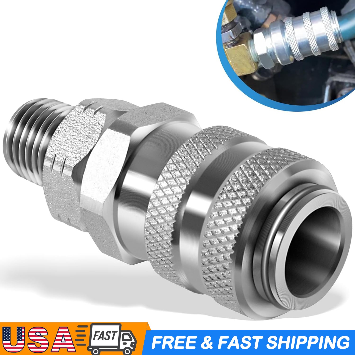 Replace for Detroit Diesel J-47912-QC 5869-1 Fuel System Coupler Fitting Tool