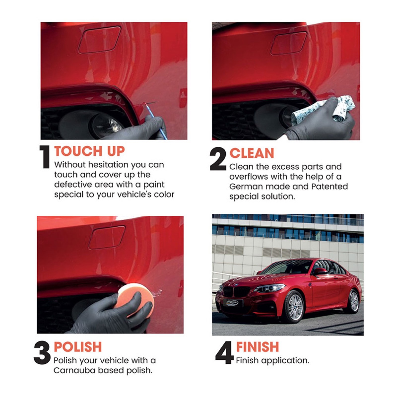 Tesla Model Y Touch Up Paint – Stealth Grey PN01 Scratch Repair Kit