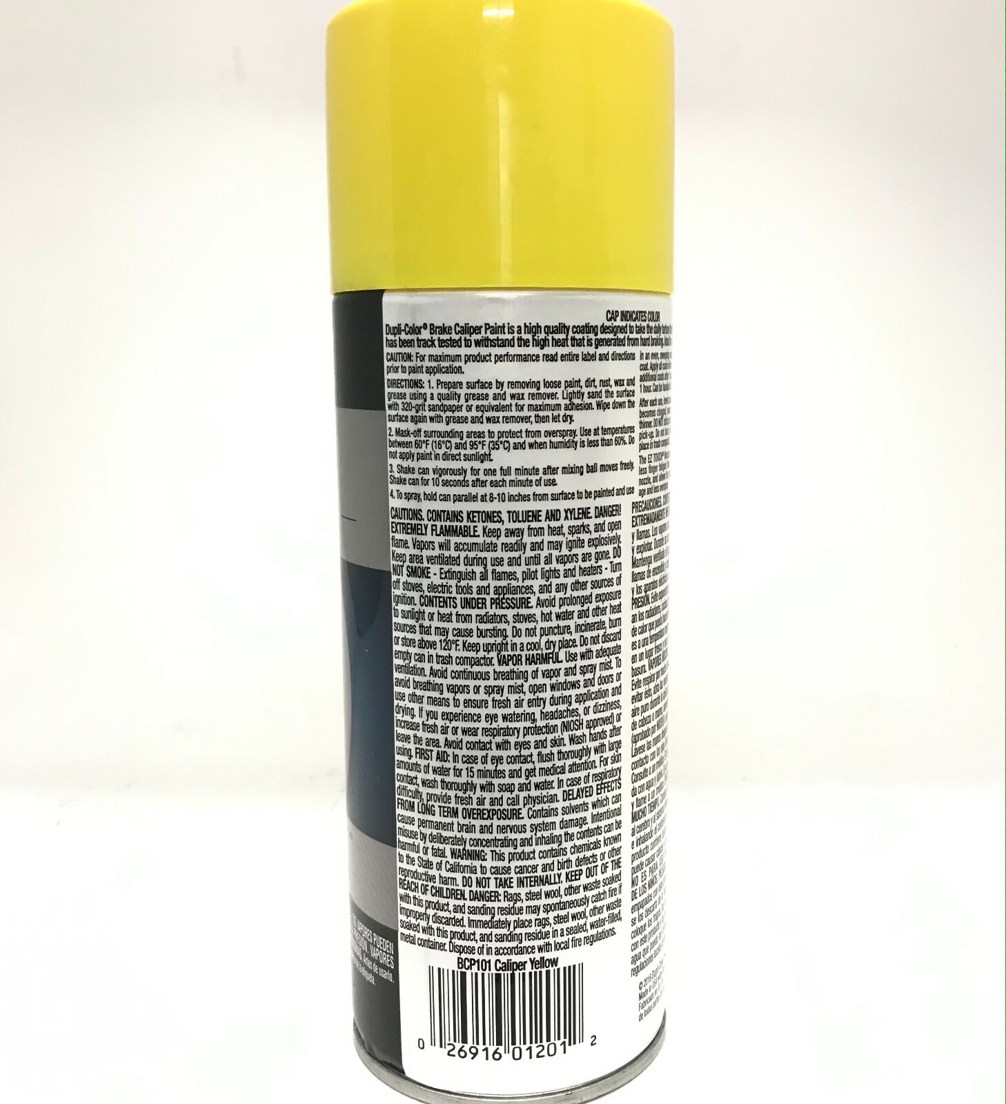 Duplicolor BCP101 Caliper Enamel Paint w/ Ceramic Yellow Color-12 oz Aerosol Can