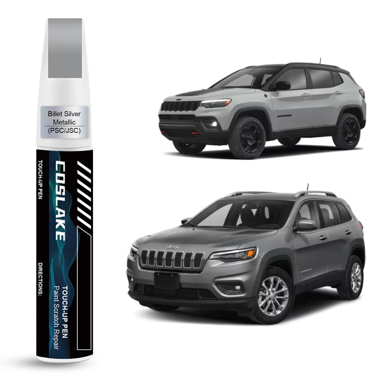 Touch Up Paint Billet Silver Metallic PSC JSC for 2023 Jeep Ram Dodge Silver