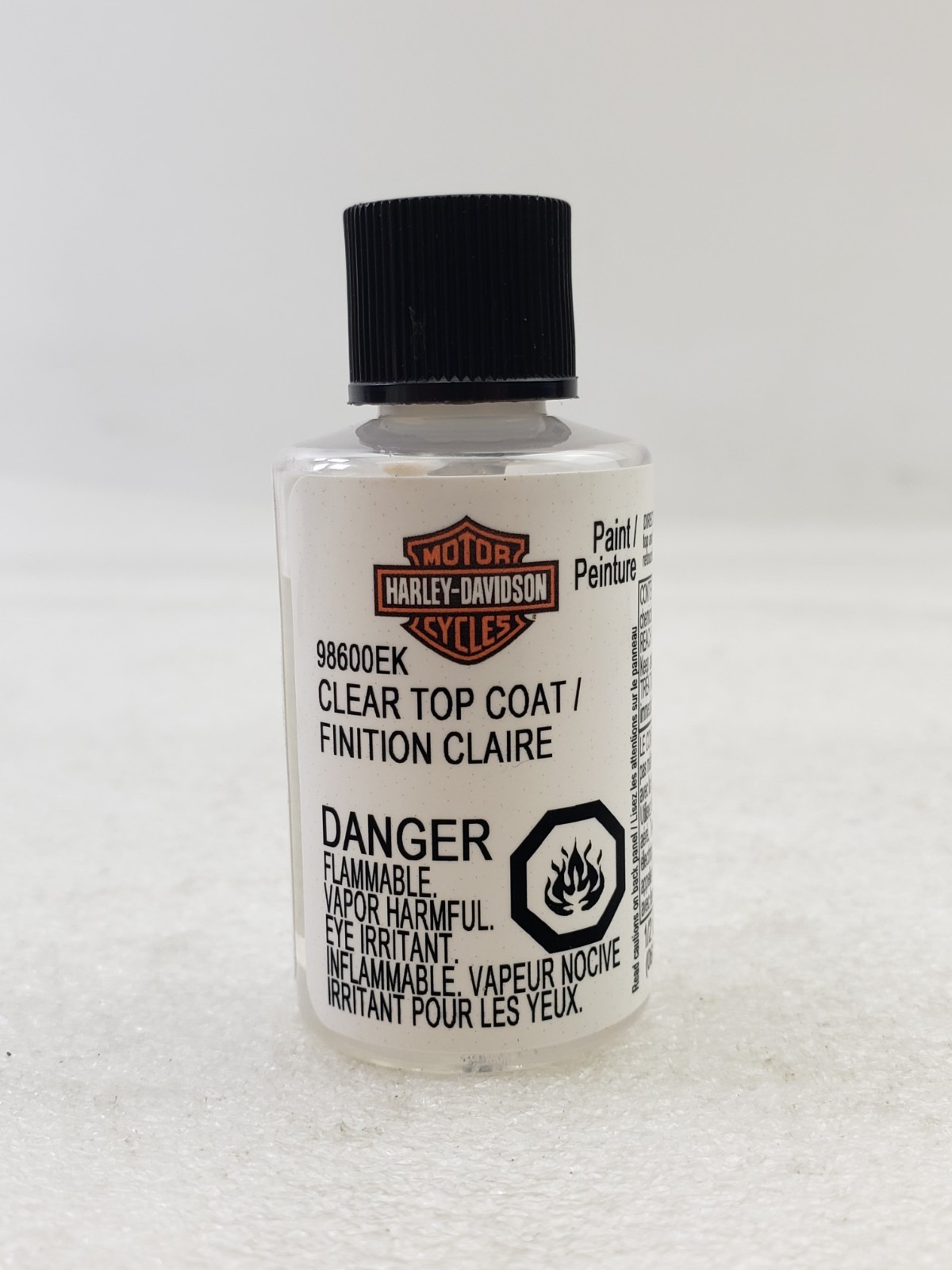 Harley-Davidson 98601EVA Clear Top Coat Touch-Up Paint Kit Reef Blue 14ml
