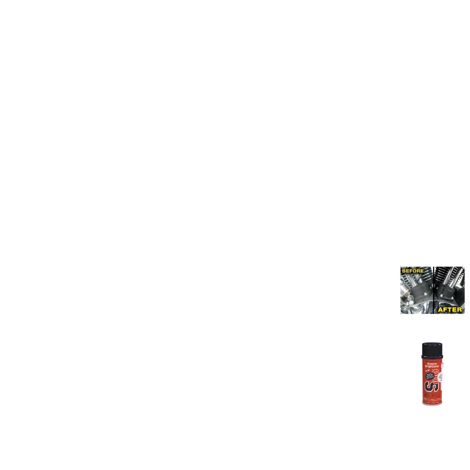 Ultimate Engine Restoration: 2-Pack 4.5 oz Engine Brightener Aerosol Spray