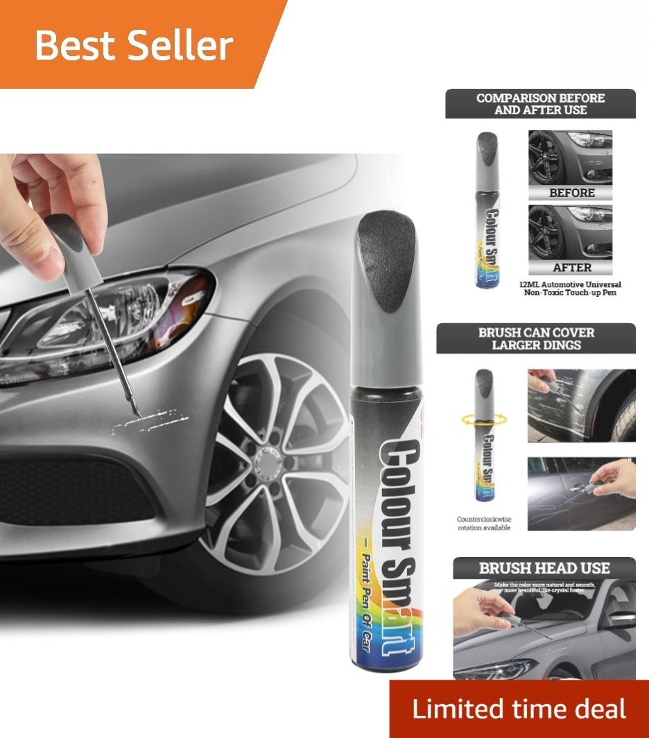 Waterproof Car Scratch Repair Pen – Quick Touch-Up for Gray Automotive Paint