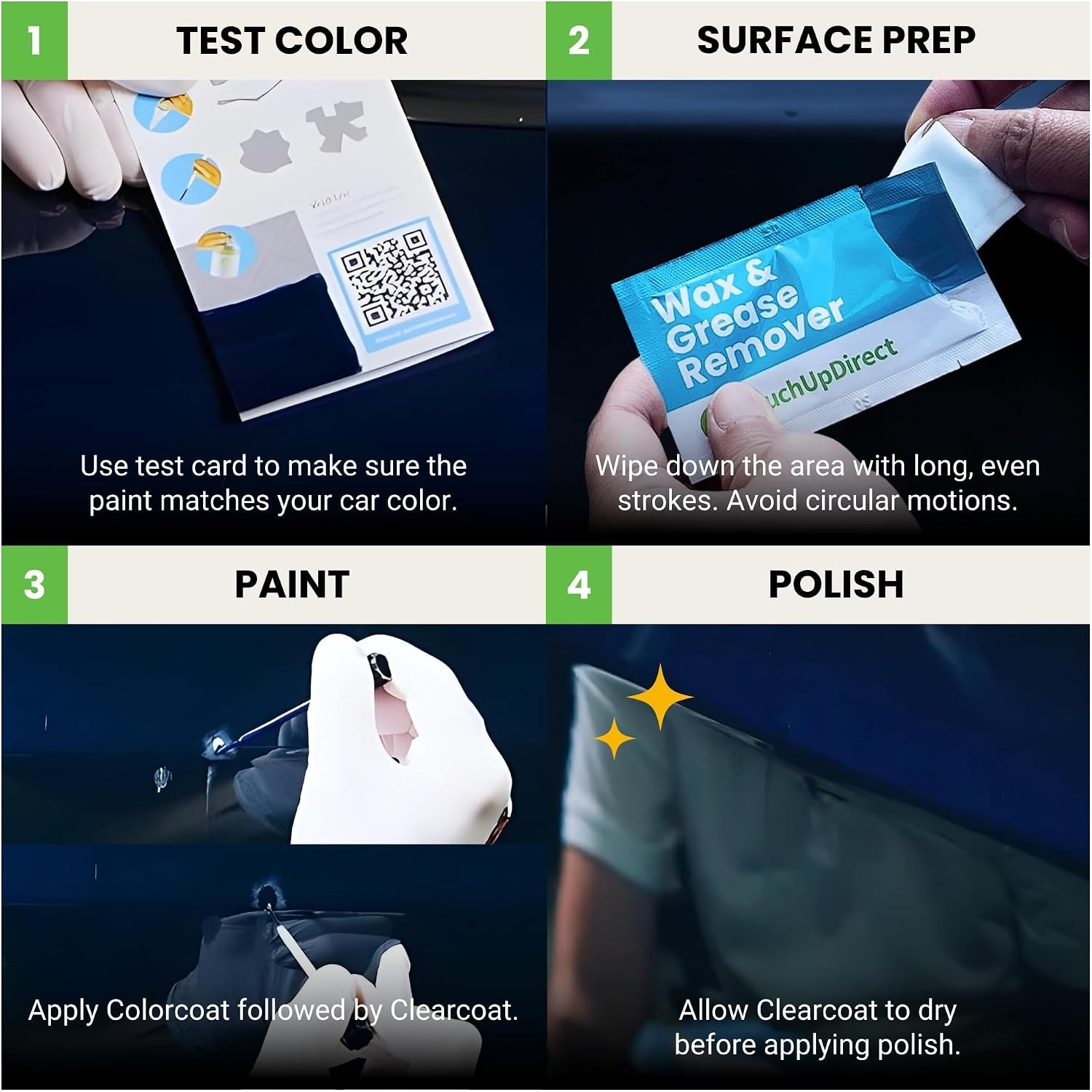 Mercedes-Benz Arctic White Scratch Repair Kit