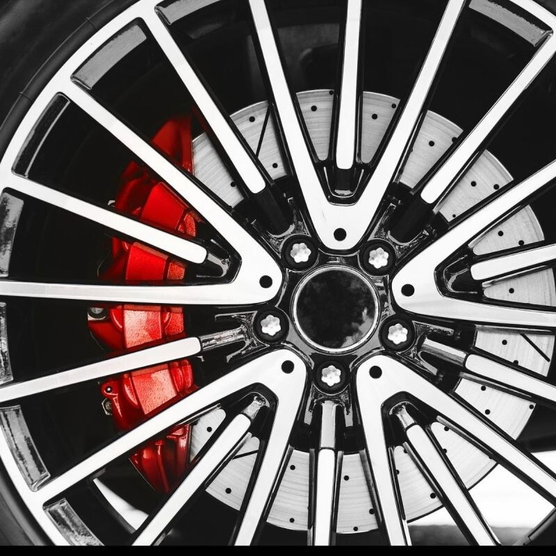 RED CALIPER PAINT SPRAY x 2 K2 PRO HIGH GLOSS HEAT RESISTANT 400ML A3006