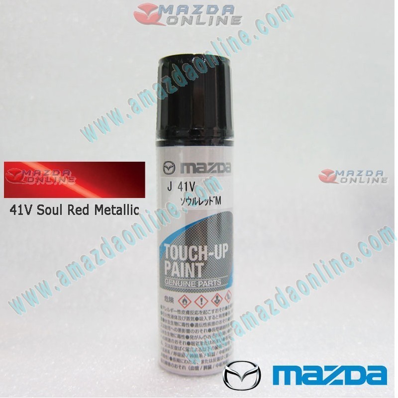 Mazda Japan Original Touch Up Paint 15ml x 1PC – 41V Soul Red Metallic