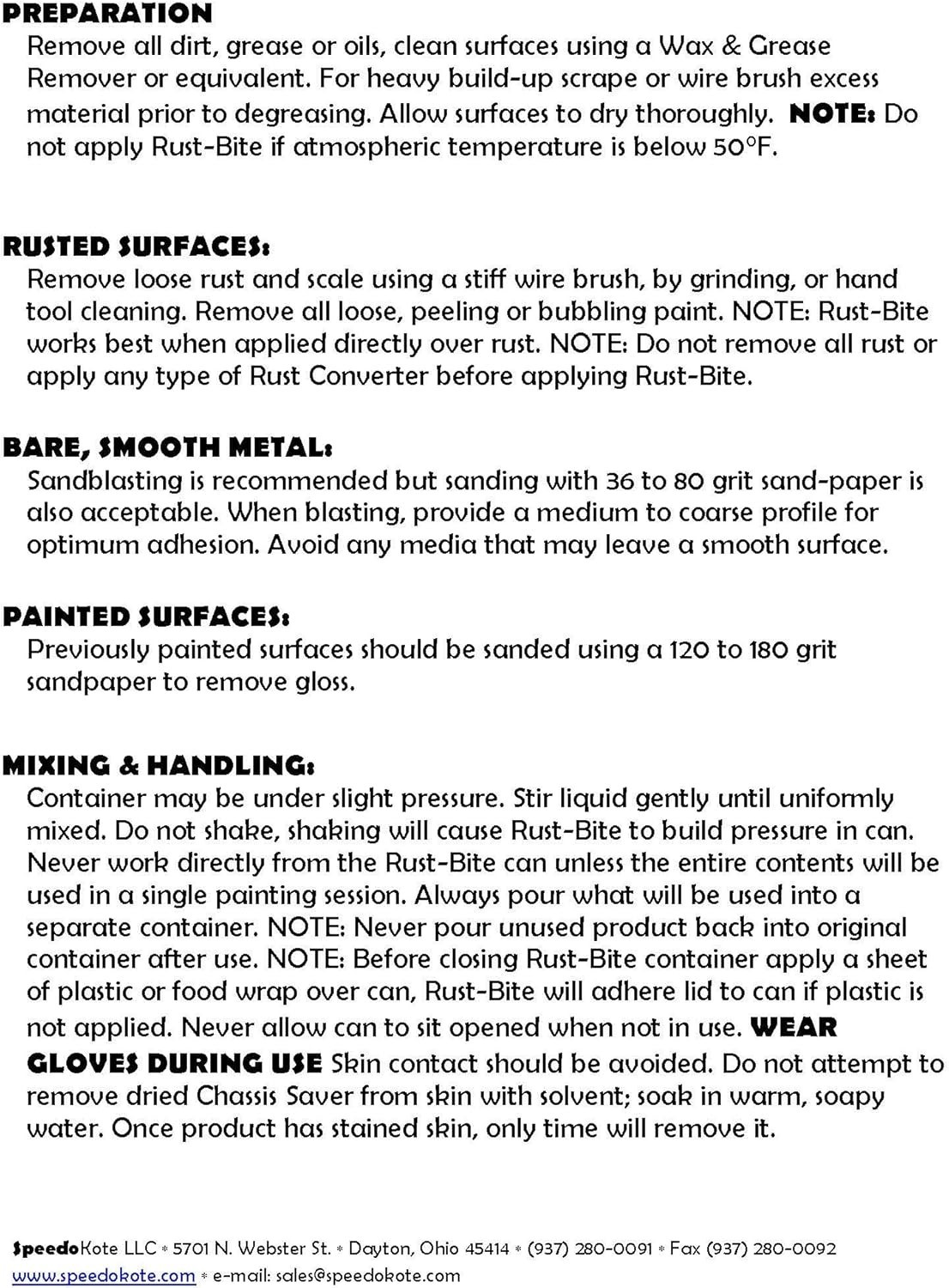 Rust-BITE Quart Underbody Coating – Water-Resistant & Easy Apply for Outdoors
