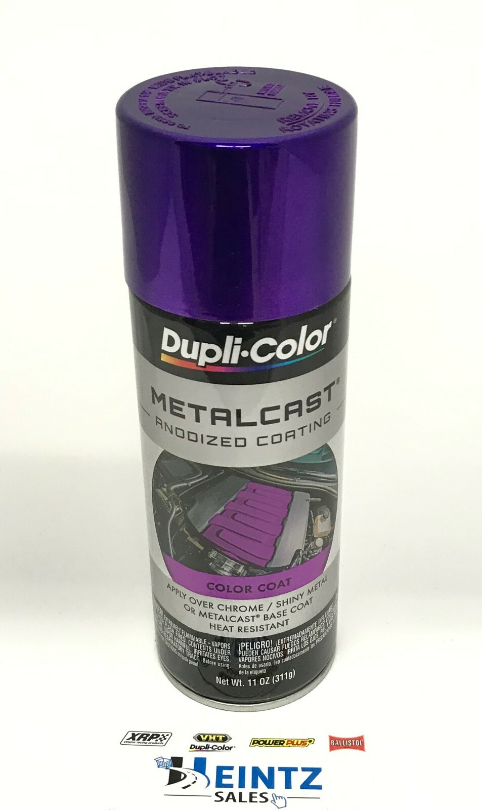 Duplicolor MC204 MetalCast PURPLE Anodized Heat Resistant Coat – 11oz Aerosol