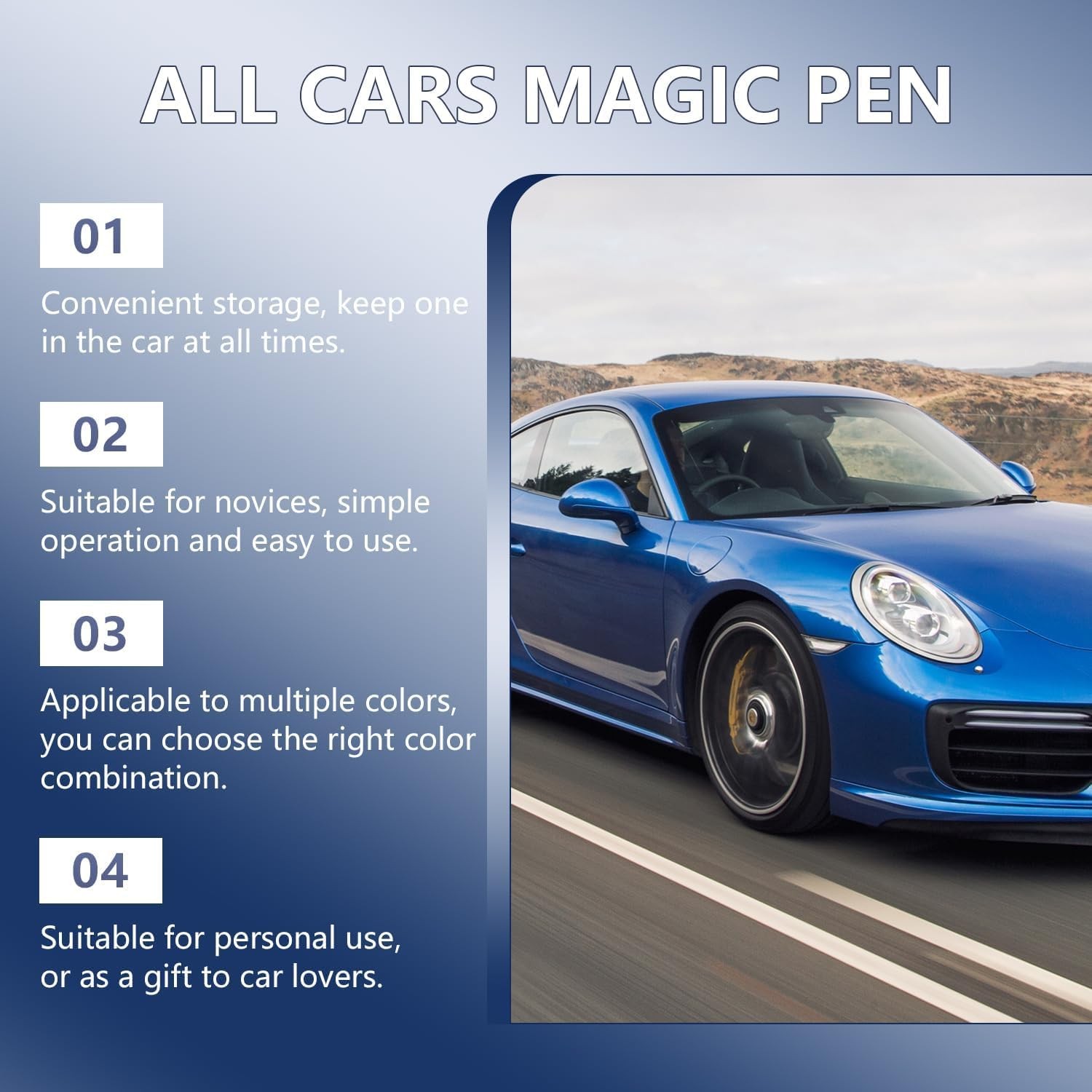 Car Scratch Pen, 2026 New Paint Repair 0.5 Ounce (Pack of 2), 2PCS