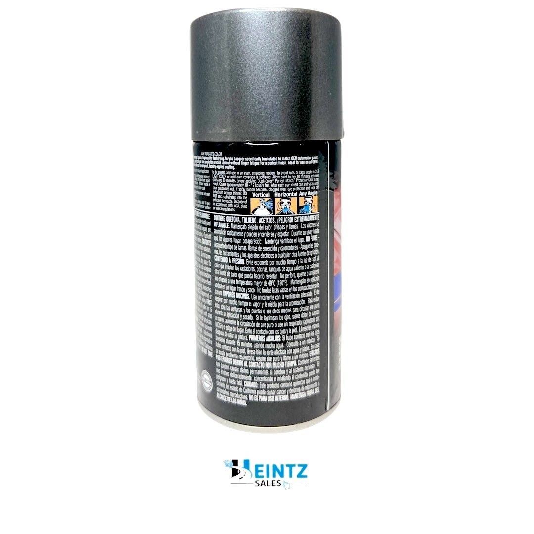 Duplicolor BGM0347 Perfect Match GM Medium Gray Metallic 8 oz Aerosol 15 WA8573