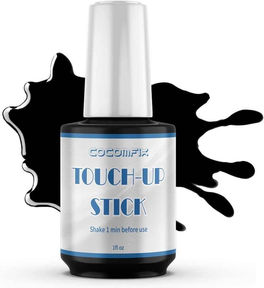 Black Touch Up Paint for Appliances – Enamel Formula, 1 Fl Oz, Quick-Drying